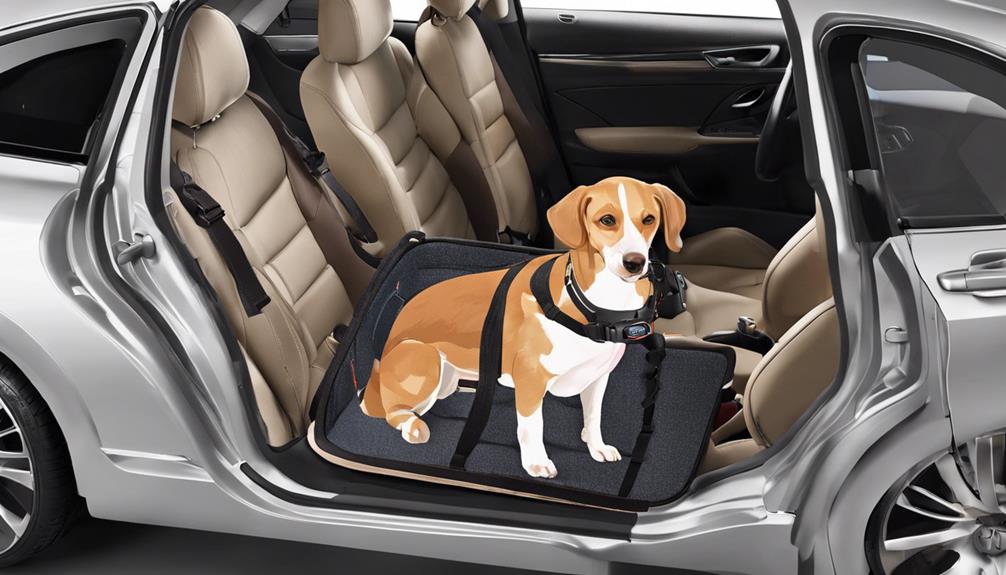 dog car seat installation